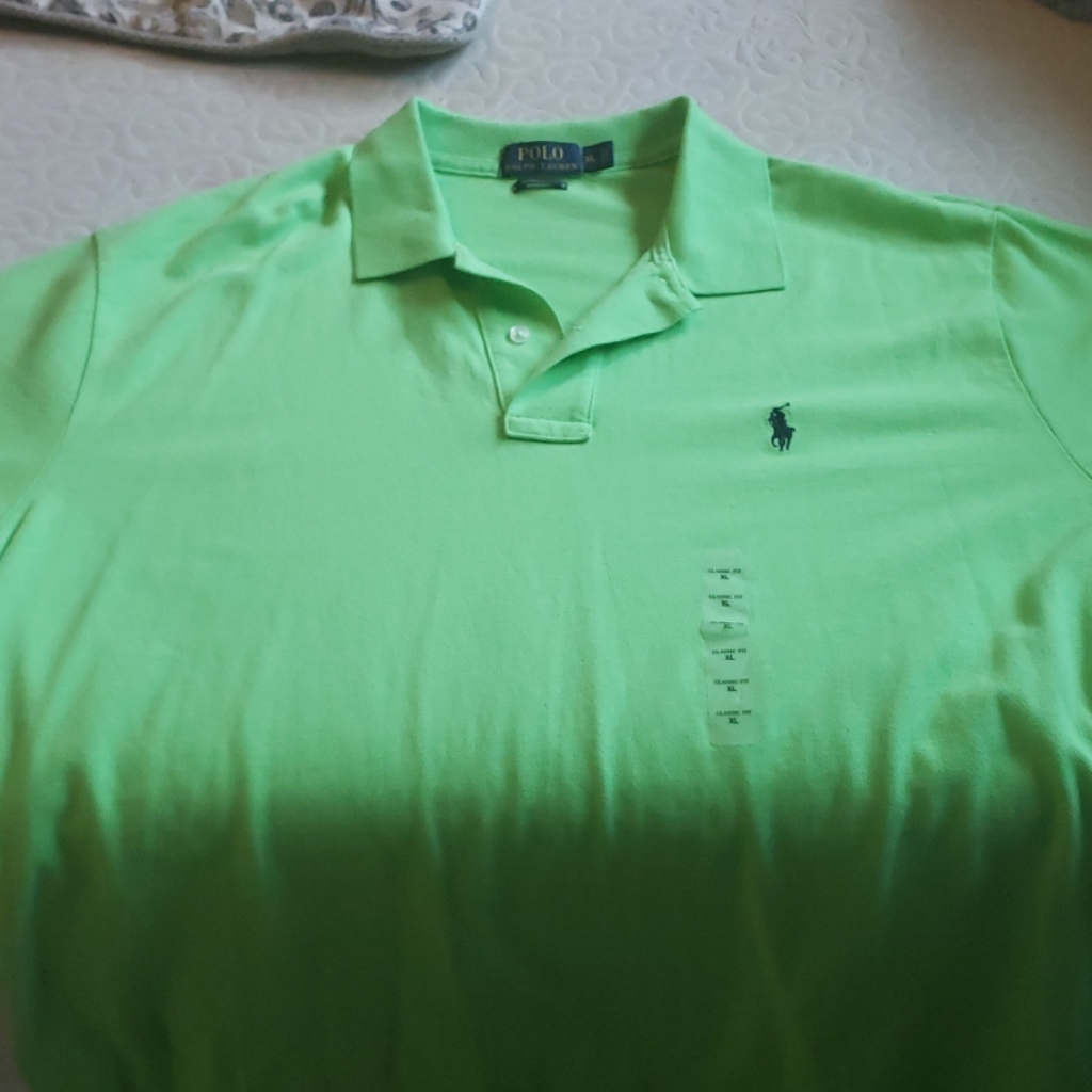 Lime Green Polo